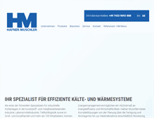 Tablet Screenshot of hafner-muschler.de